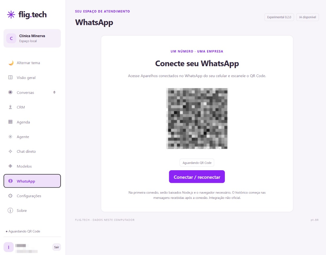 Tela 7 do App Flig.Tech